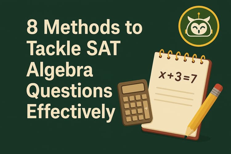 Sat Inverse Questions 8 Methods to Tackle SAT Algebra Questions Effectively | Pursu